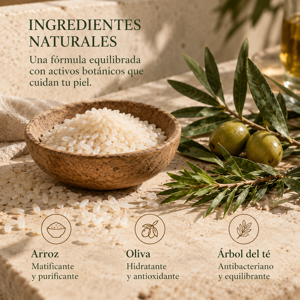 Crema de Arroz para Pieles Grasas