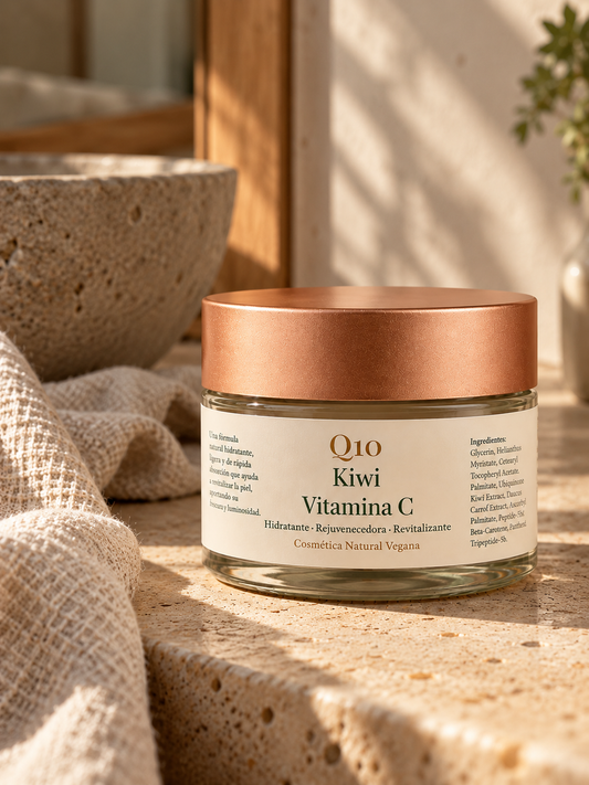 Crema Facial Q10 para Pieles Deshidratadas