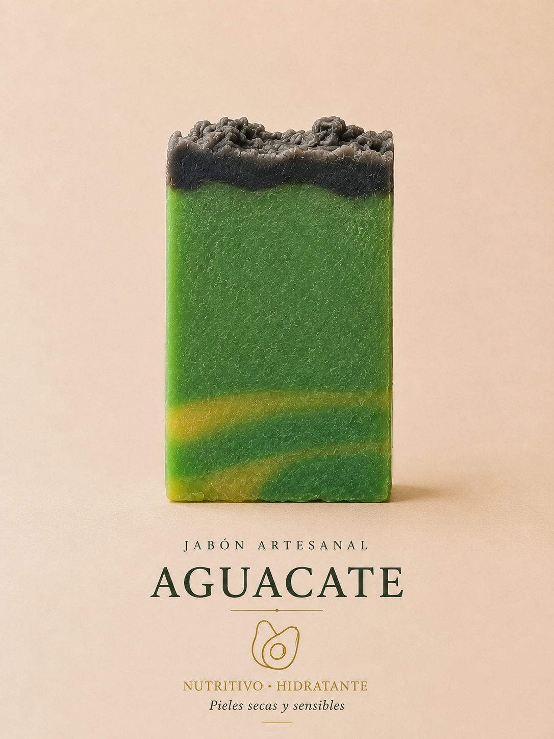 Jabón Artesano de Aguacate