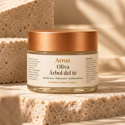 Crema de Arroz para Pieles Grasas
