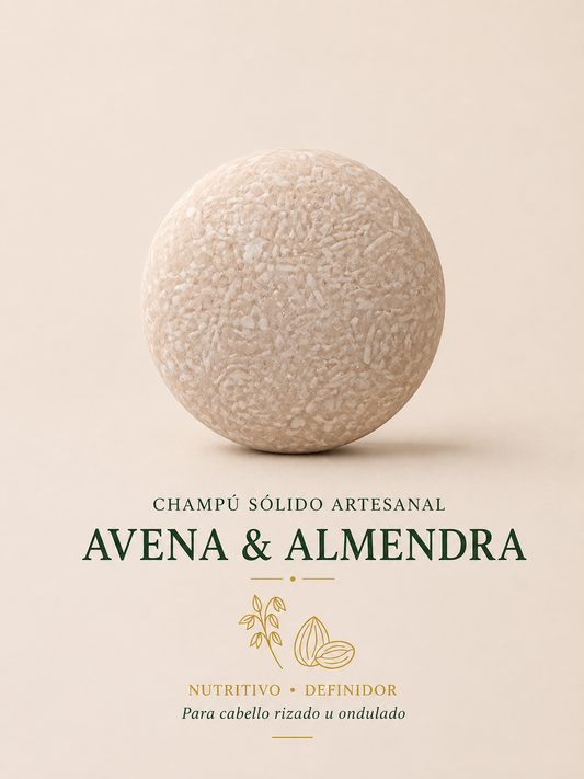 Champú Artesano Avena y Almendra
