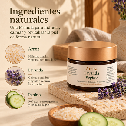 Mascarilla de Arroz Para Todo Tipo de Pieles