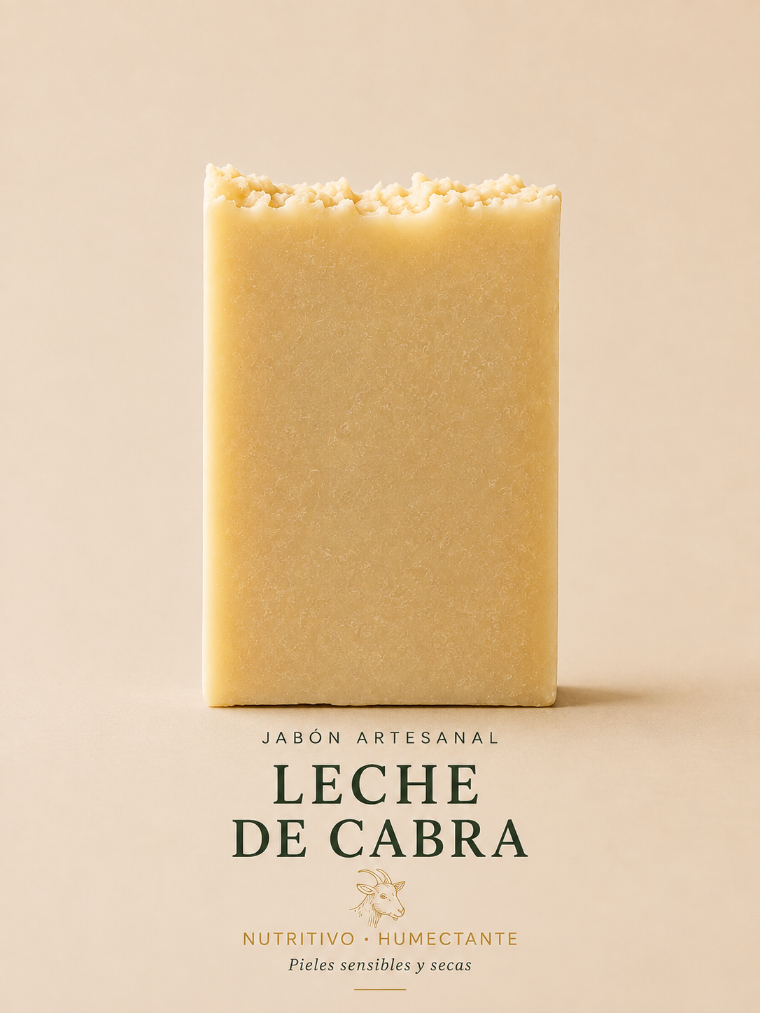 Jabón Artesano de Leche de Cabra