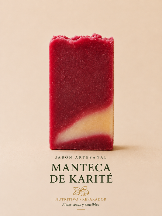Jabón Artesano de Manteca de Karité